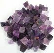 Small Purple Fluorite Octahedral Crystals - Photo 3